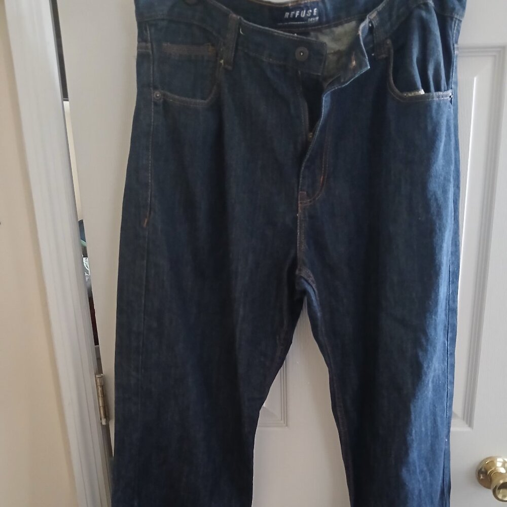Refuse  y2k men jean  pant